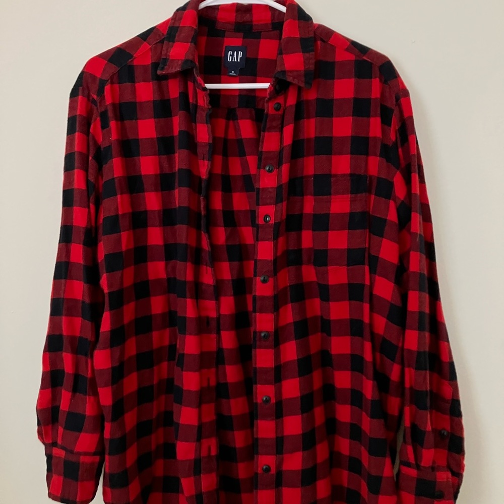 Red & Black “lumberjack” button up